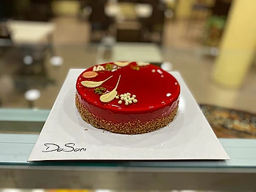 Patisseria Dasani dulce frambuesa